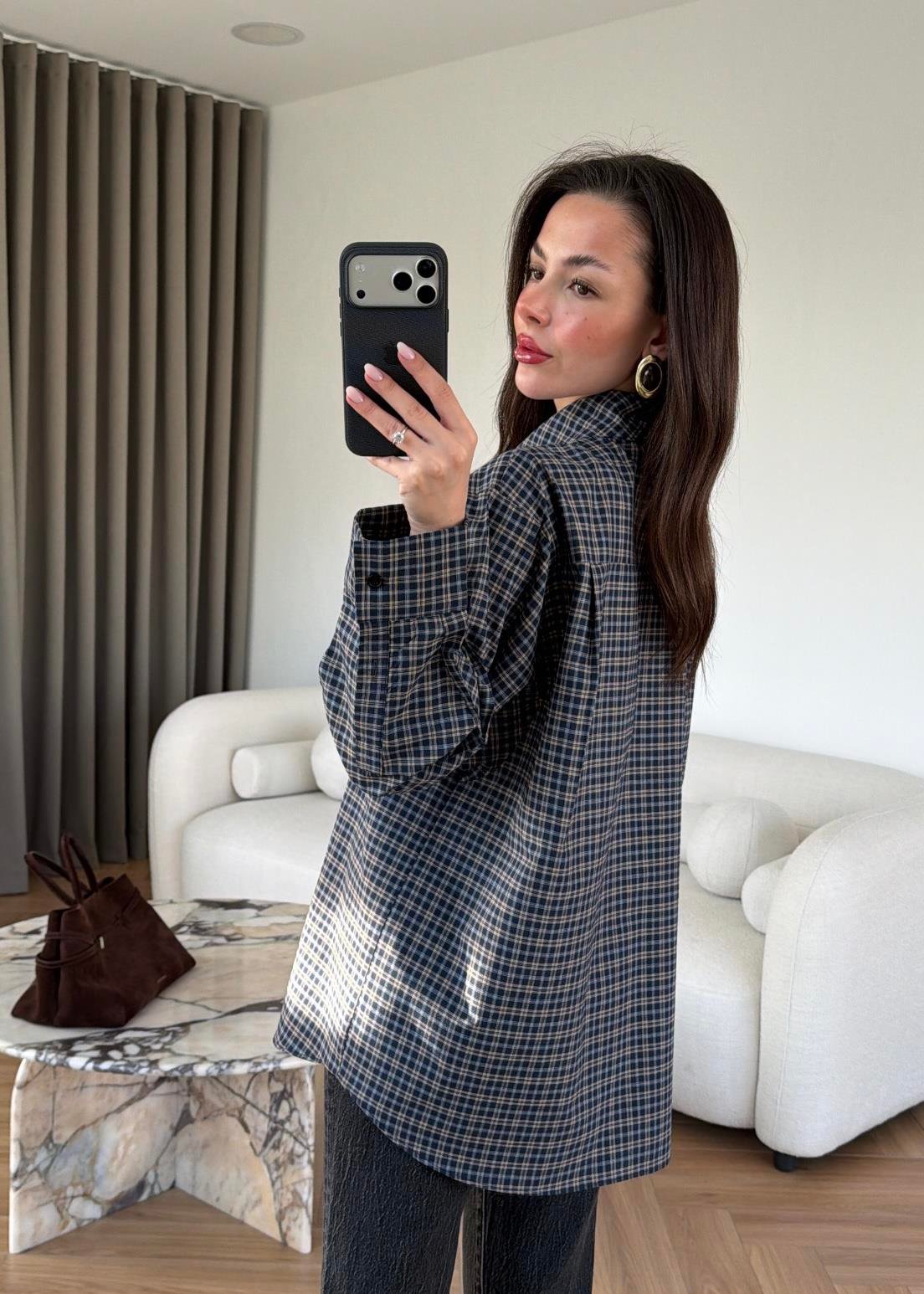 KARIRANA PAMUČNA KOŠULJA