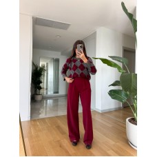 BUCKINGHAM PANTALONE BORDO BOJA