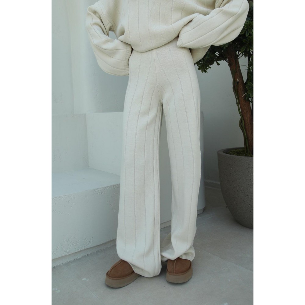 KNITWEAR SET BEIGE