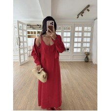 Corallo set Premium Tencel Crvena Boja